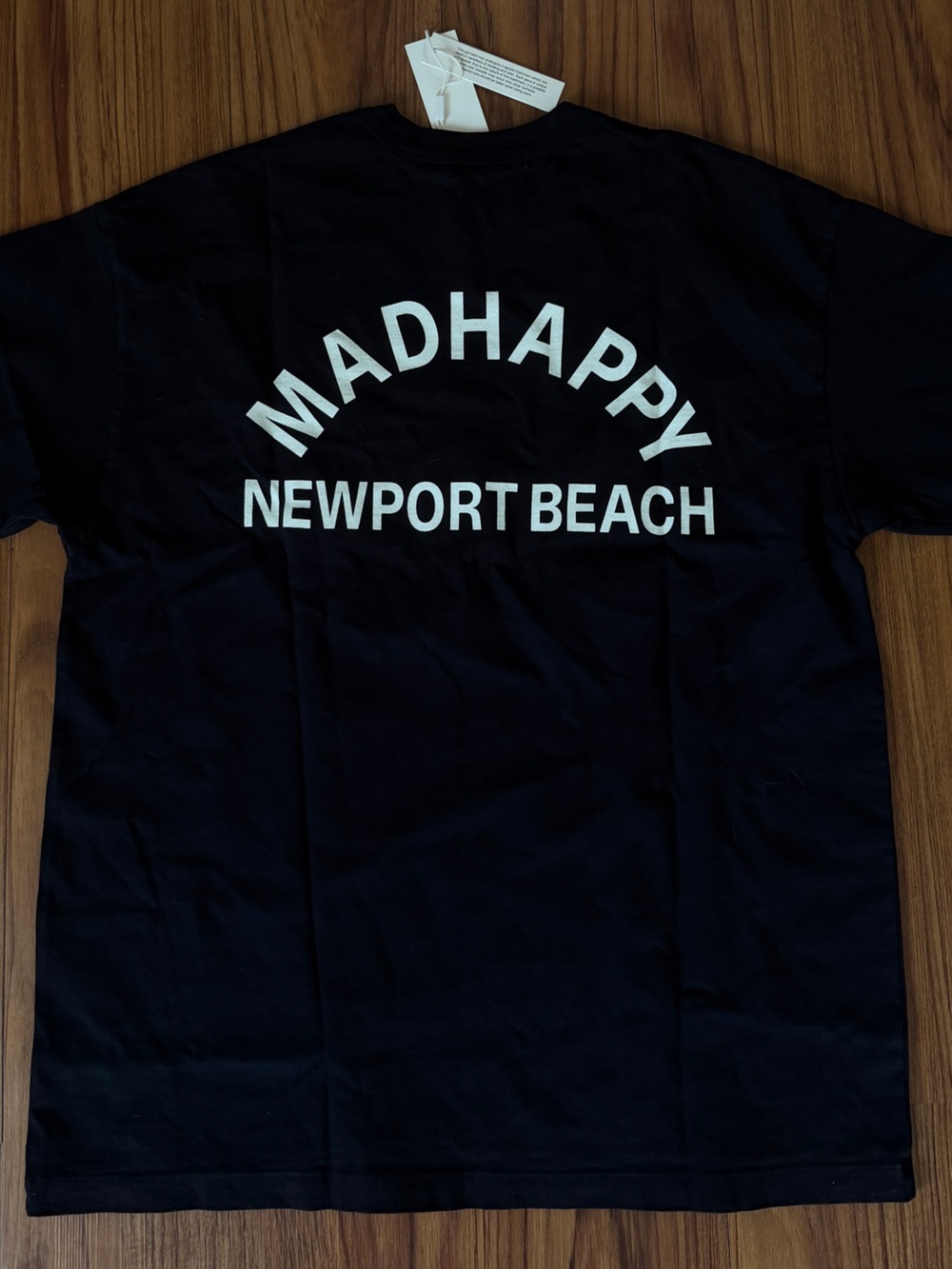NWT Madhappy Limited Madhappy x Newport Beach Black Graphic Tee Sz M